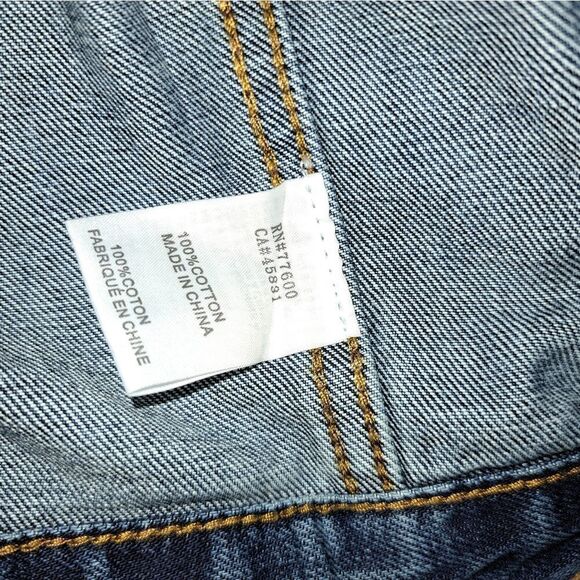 Free People x Sandrine Rose Denim Jacket Not Yours L'artiste NWT - Picture 7 of 10